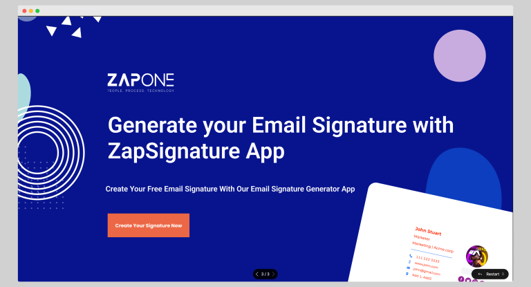 Email Signature App